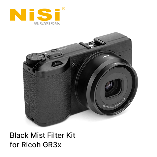 그린촬영시스템,Ricoh GR3x용 블랙 미스트 필터 킷 | Black Mist Filter Kit for Ricoh GR3x