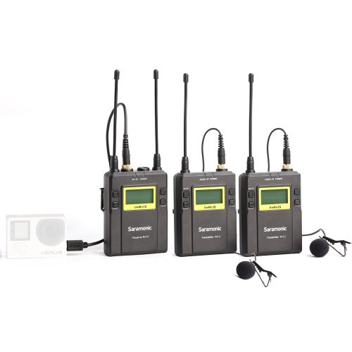 그린촬영시스템,UwMic9 Saramonic Digital UHF Wireless Mic System(TX9+TX9+RX9)
