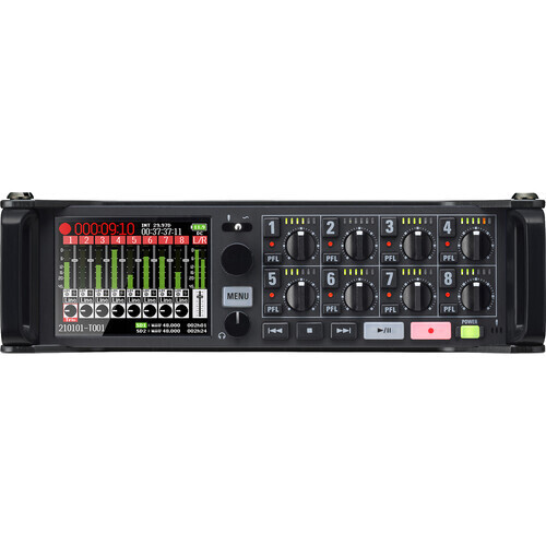 그린촬영시스템,F8NP Zoom F8n Pro 8-Input / 10-Track Multitrack Field Recorder