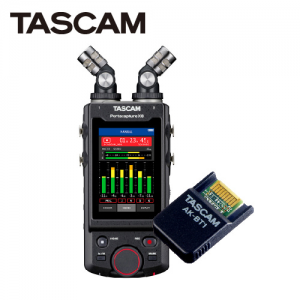 타스캠 TASCAM Portacapture X8 + AK-BT1 블루투스아답터 포터캡쳐 리니어 PCM 레코더