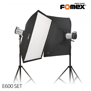 FOMEX  E600 SS-A세트 스트로보