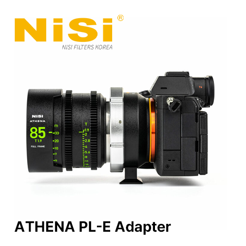 그린촬영시스템,PL 마운트 렌즈 - Sony E 마운트 카메라용 아테나 PL-E 어댑터 | NiSi ATHENA PL-E Adapter for PL Mount Lenses to Sony E Cameras