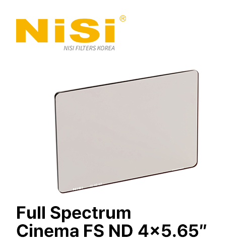 그린촬영시스템,NISI Full Spectrum Cinema FS ND 4×5.65″ Nano IR Neutral Density Filter