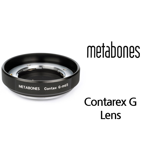그린촬영시스템,Metabones Contax G to Micro FourThird adapter (Black Matt)