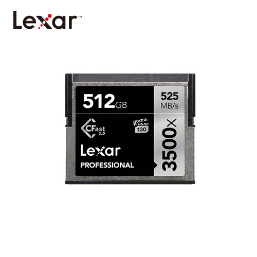 그린촬영시스템,Professional 3500x CFast™ 2.0 Card 512GB