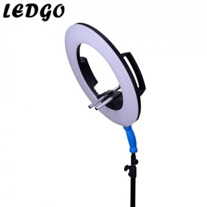 Ledgo Bi-Color Flood Shoot-Through LED Ring Light